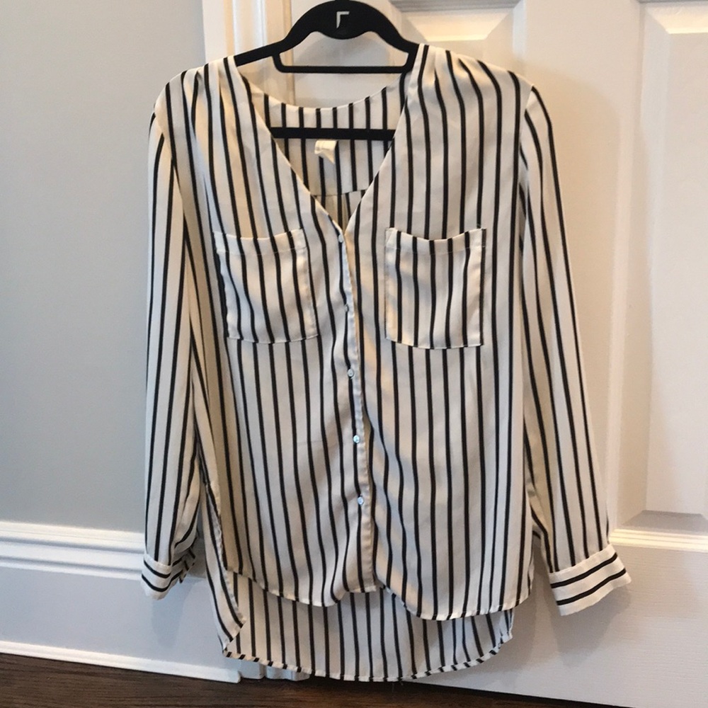 H&M Striped blouse